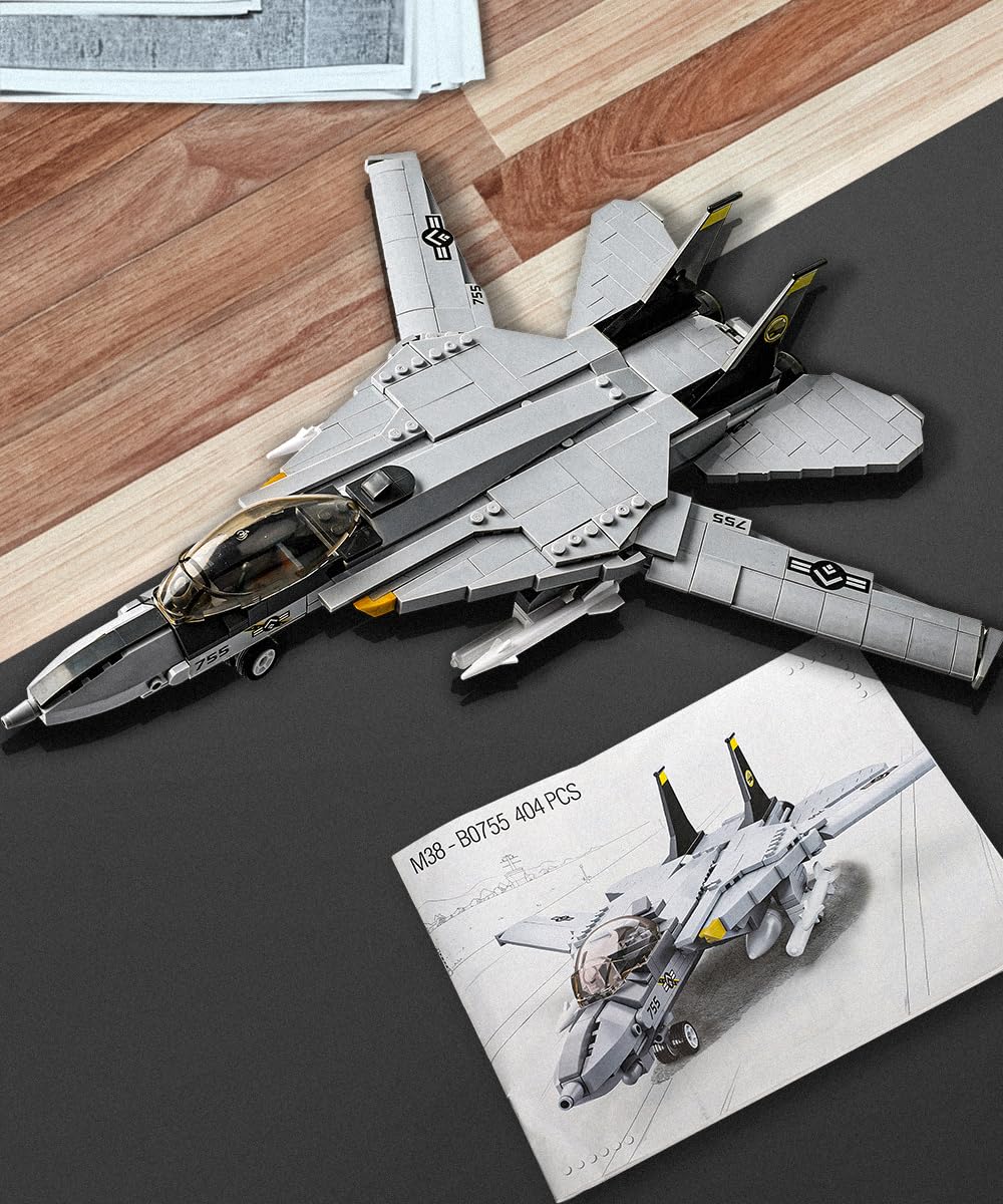 Amazon.co.jp: F-14 戦闘機 ミリタリー 陸軍 飛行機 組み立てブロック